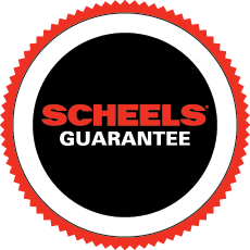 Scheels guarantee logo