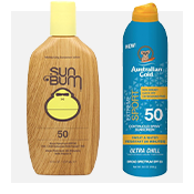 and Photo of Sunscreen